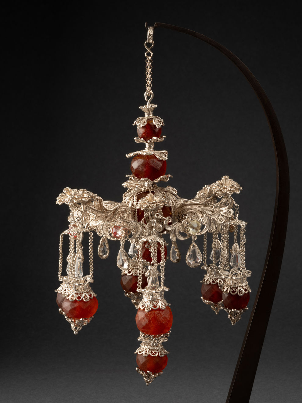 PAIR OF CHANDELIERS , Sicily, second quarter of the 18th century