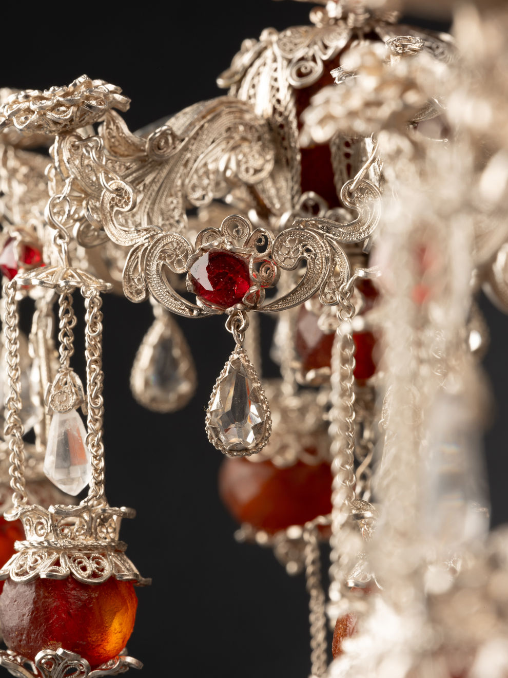 PAIR OF CHANDELIERS , Sicily, second quarter of the 18th century