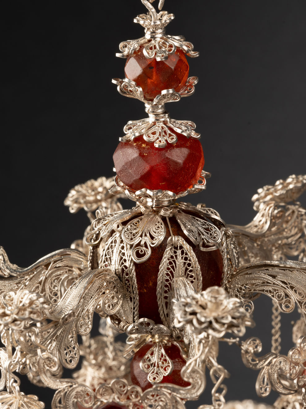 PAIR OF CHANDELIERS , Sicily, second quarter of the 18th century