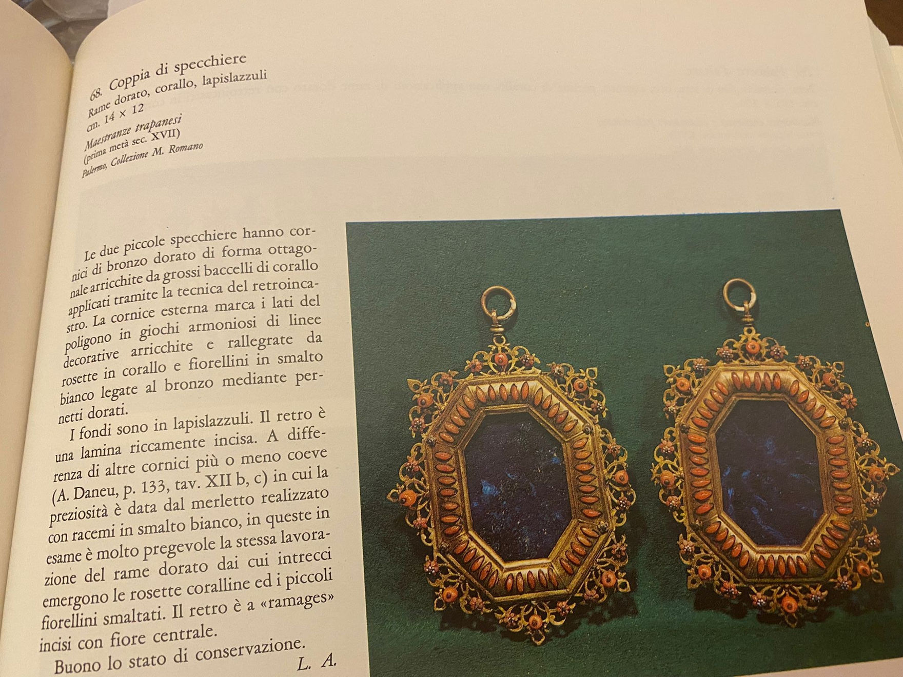 PAIR OF OCTAGONAL FRAMES, Trapani, mid-17th century