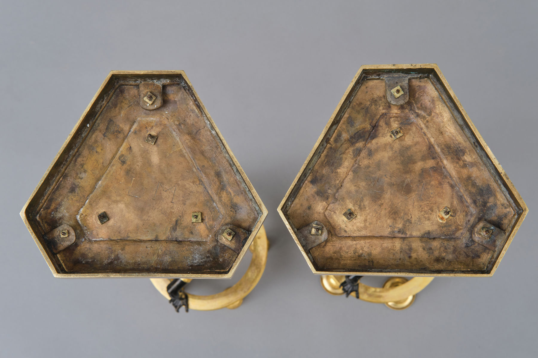 Luigi Manfredini, A set of Four Candelabra with Morish figures, Milan, first quarter of the 19th century