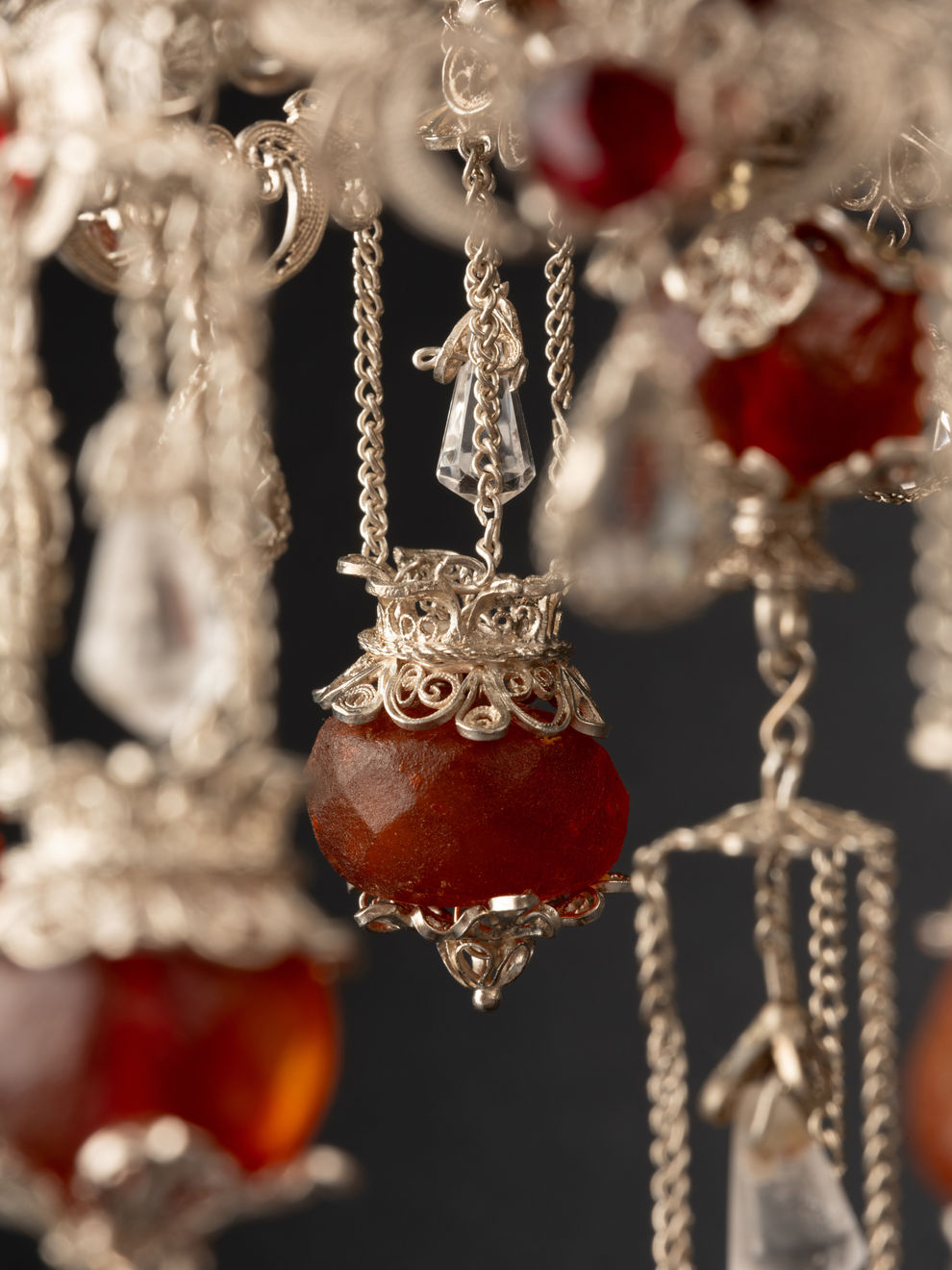 PAIR OF CHANDELIERS , Sicily, second quarter of the 18th century