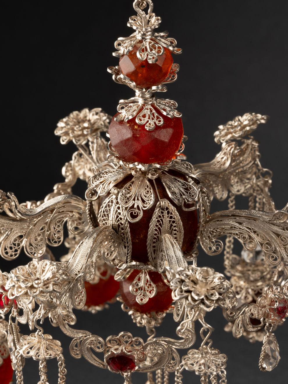 PAIR OF CHANDELIERS , Sicily, second quarter of the 18th century