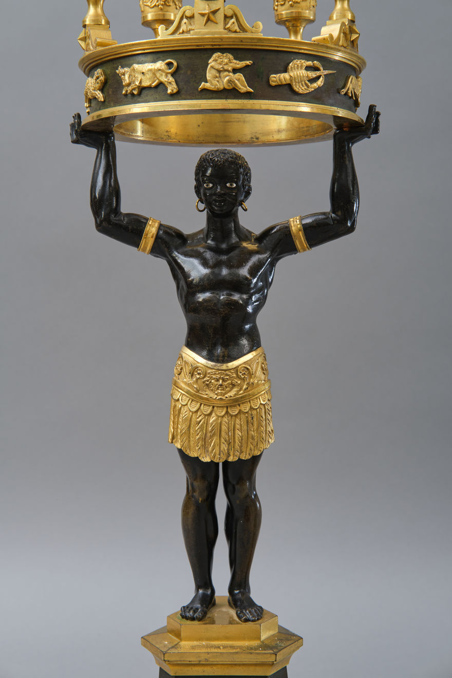 Luigi Manfredini, SET OF CANDELABRAS, Milan, first quarter of the 19th century