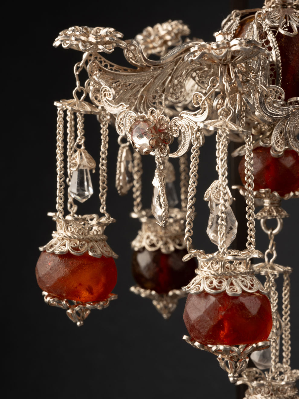 PAIR OF CHANDELIERS , Sicily, second quarter of the 18th century