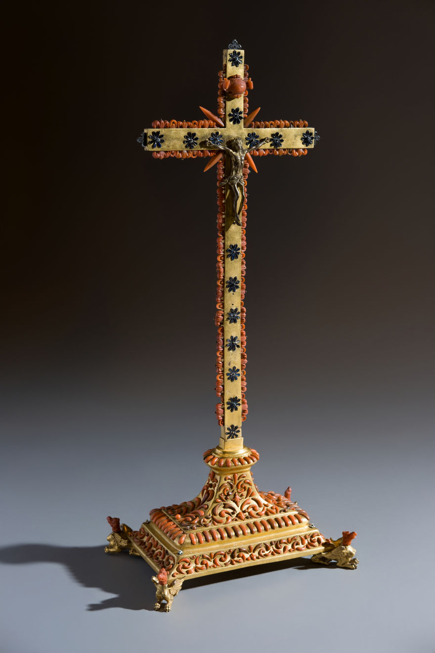 CRUCIFIX, Trapani, 17th Century