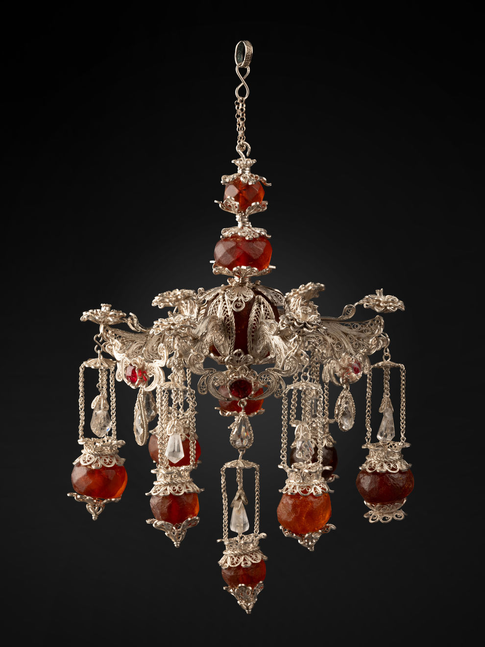 PAIR OF CHANDELIERS , Sicily, second quarter of the 18th century
