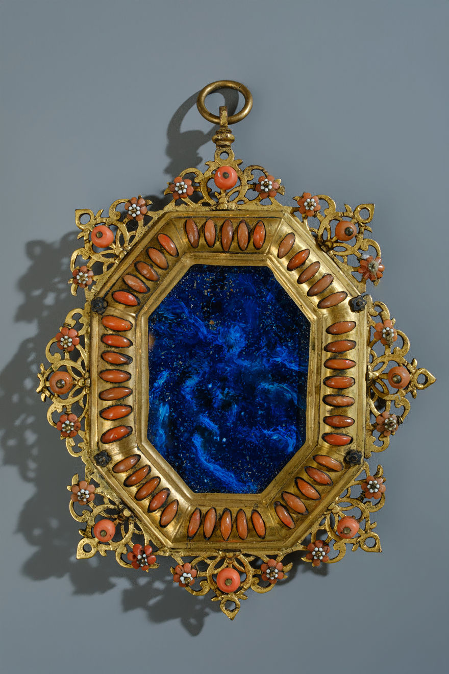 PAIR OF OCTAGONAL FRAMES, Trapani, mid-17th century