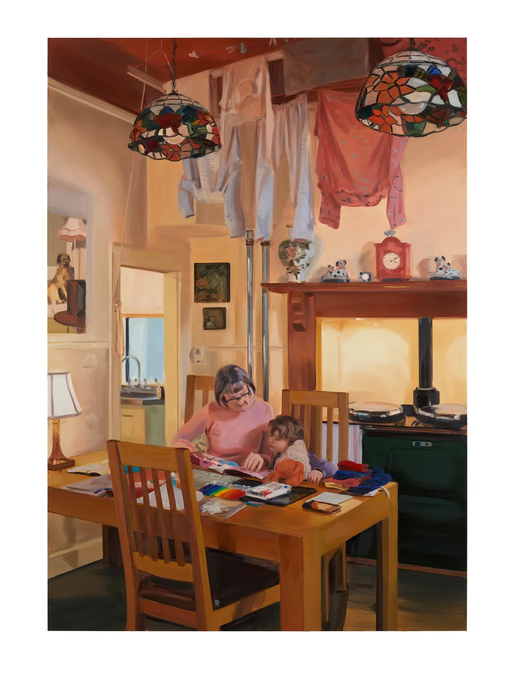 Caroline Walker, Sticker Dolly Dressing, 2024