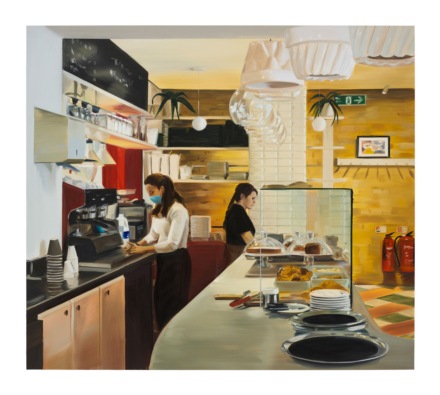 Caroline Walker, Giorgia and Noemi, 2021