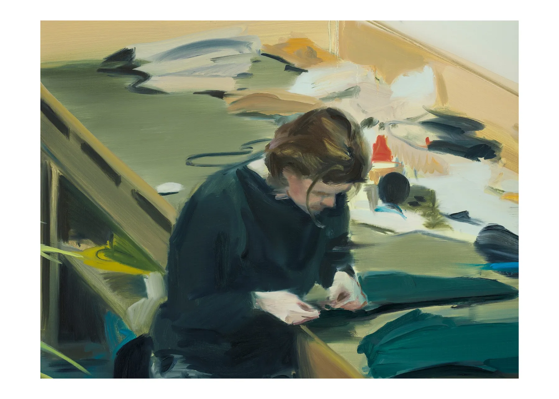 Caroline Walker, Pattern Cutting, 2018