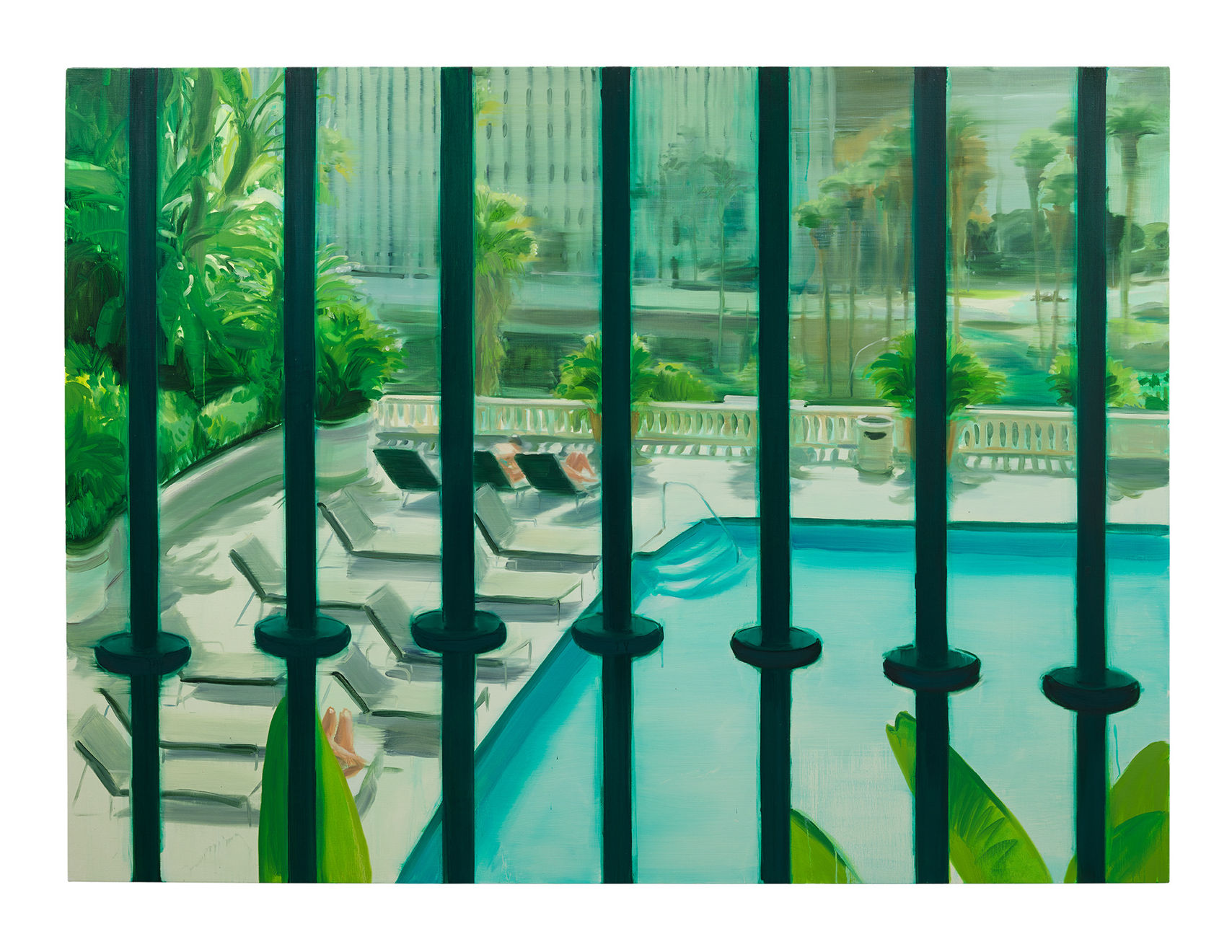 Caroline Walker, Pool Views, 2016