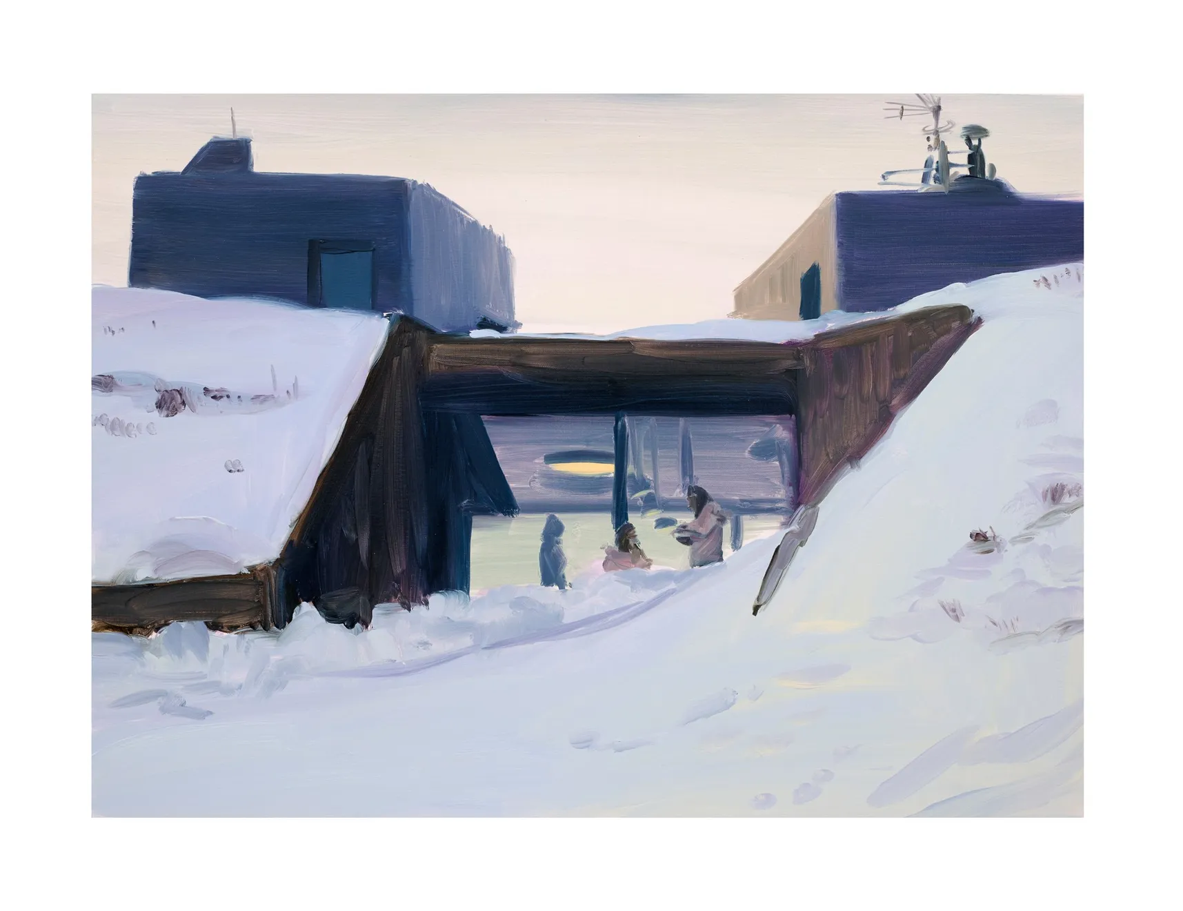 Caroline Walker, Study for Frosting I, 2017