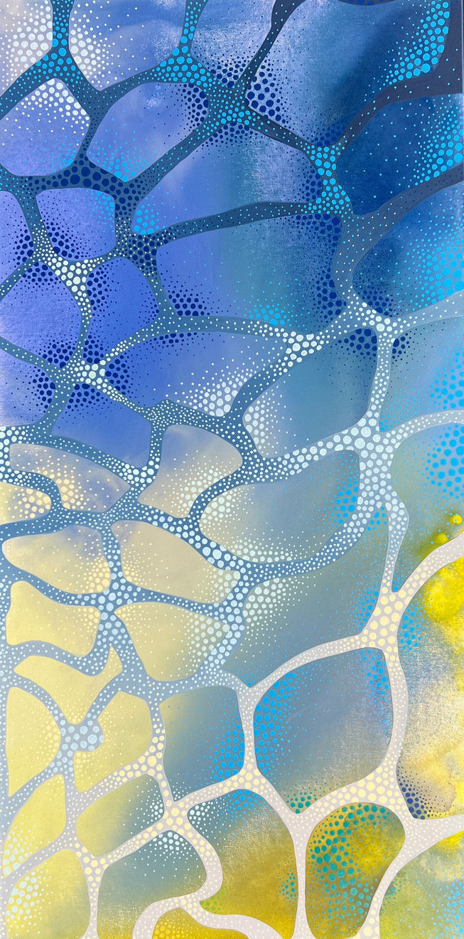 Catherine Detraves, Shimmering Ocean, 2024