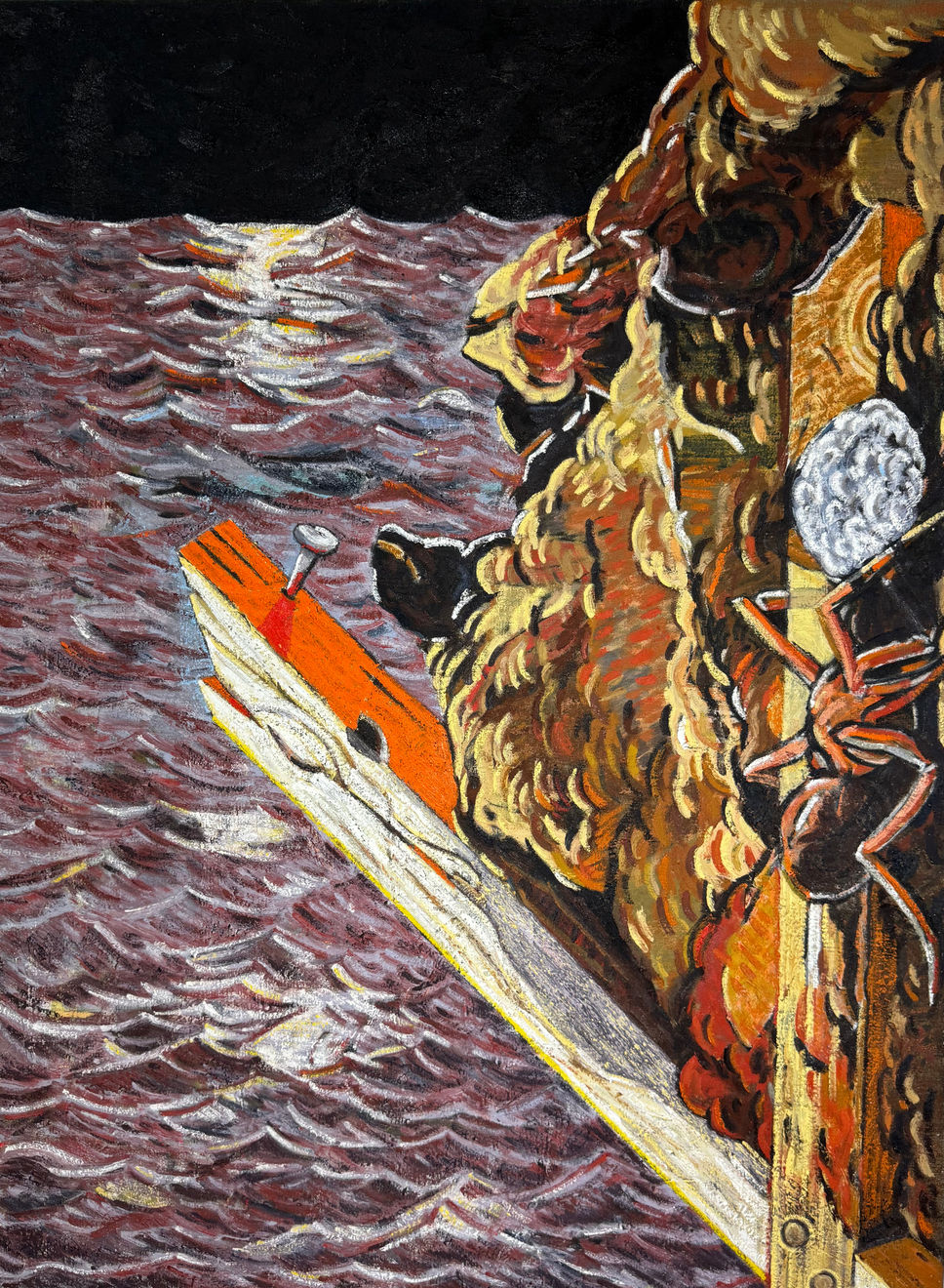 Martin Claydon, Crucifixion , 2024