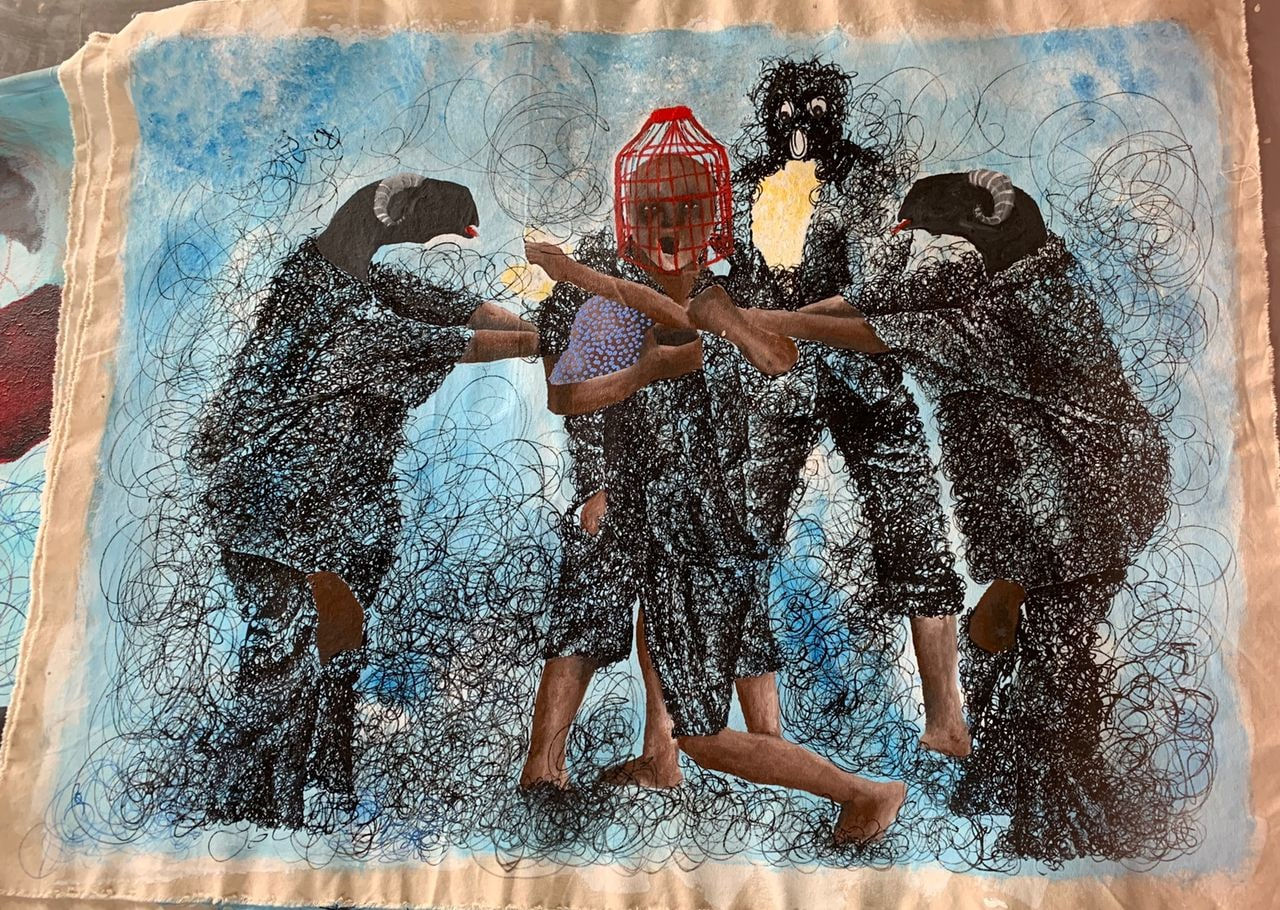 Serigne Ibrahima Dieye, Jungle #4, 2022