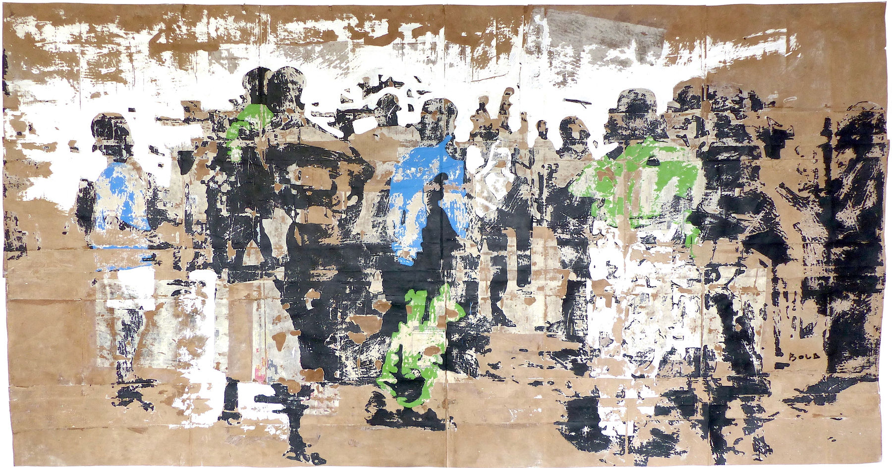 Armand Boua, Foule Dja, 2018