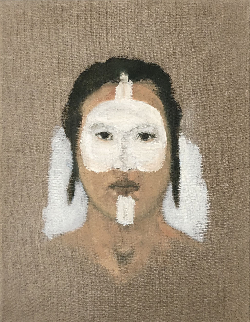 Dalila Dalléas Bouzar, Autoportrait #5, 2018