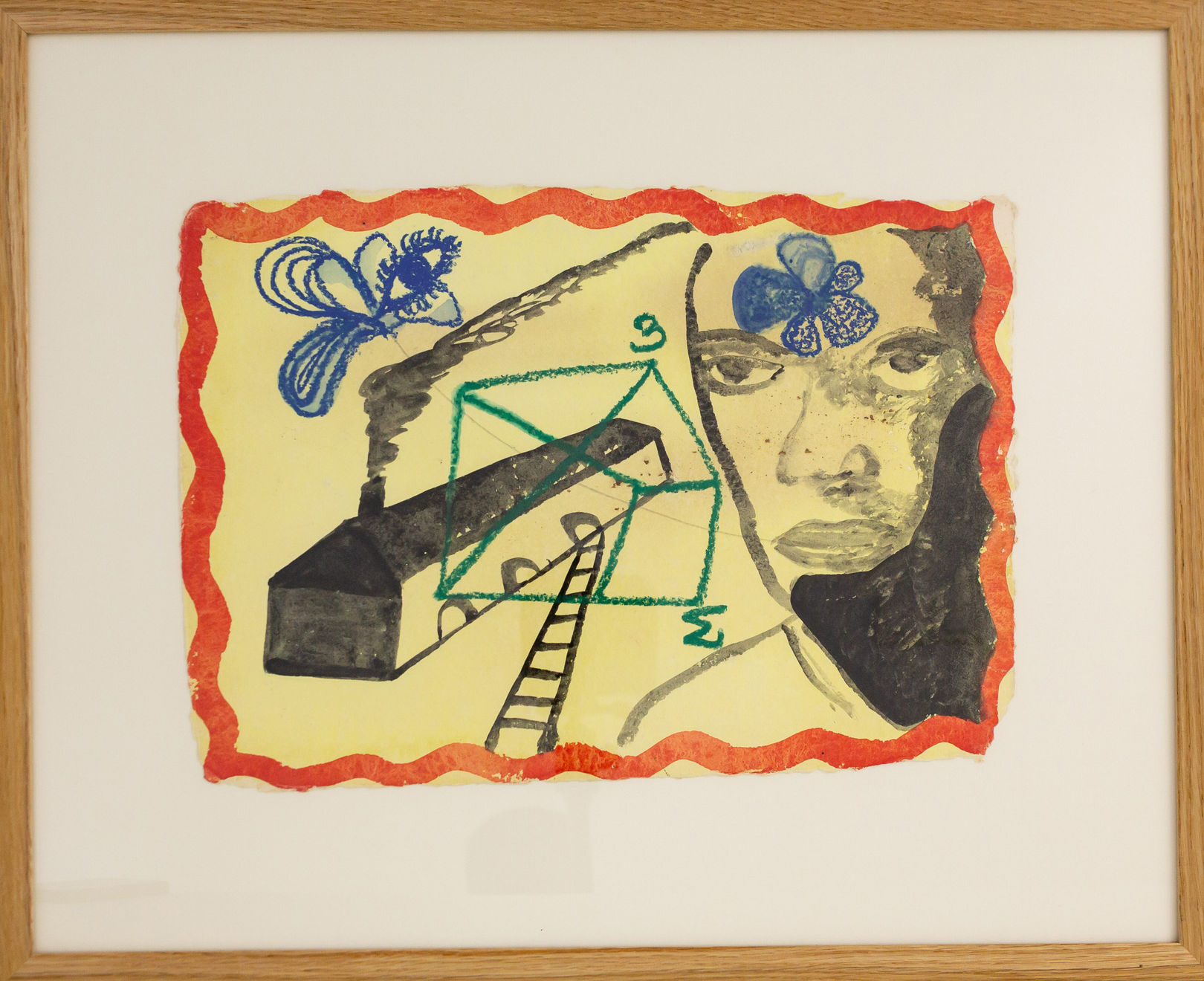 Ouattara Watts, Untitled, 2015