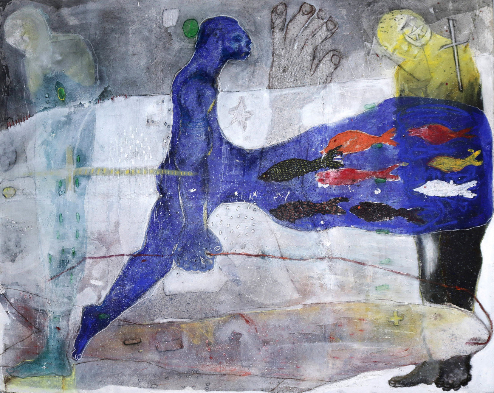 Sadikou Oukpedjo, Nouvelle mythologie #9, 2019