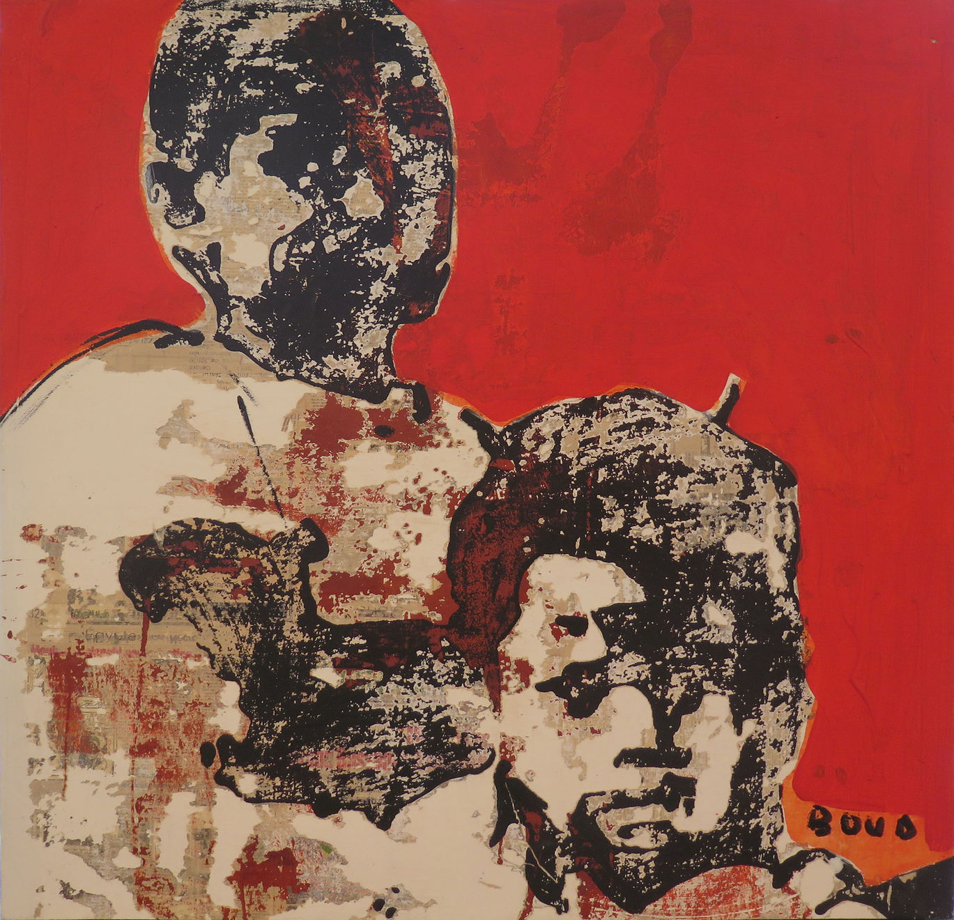 Armand Boua, Les môgôs de Poy #3, 2019