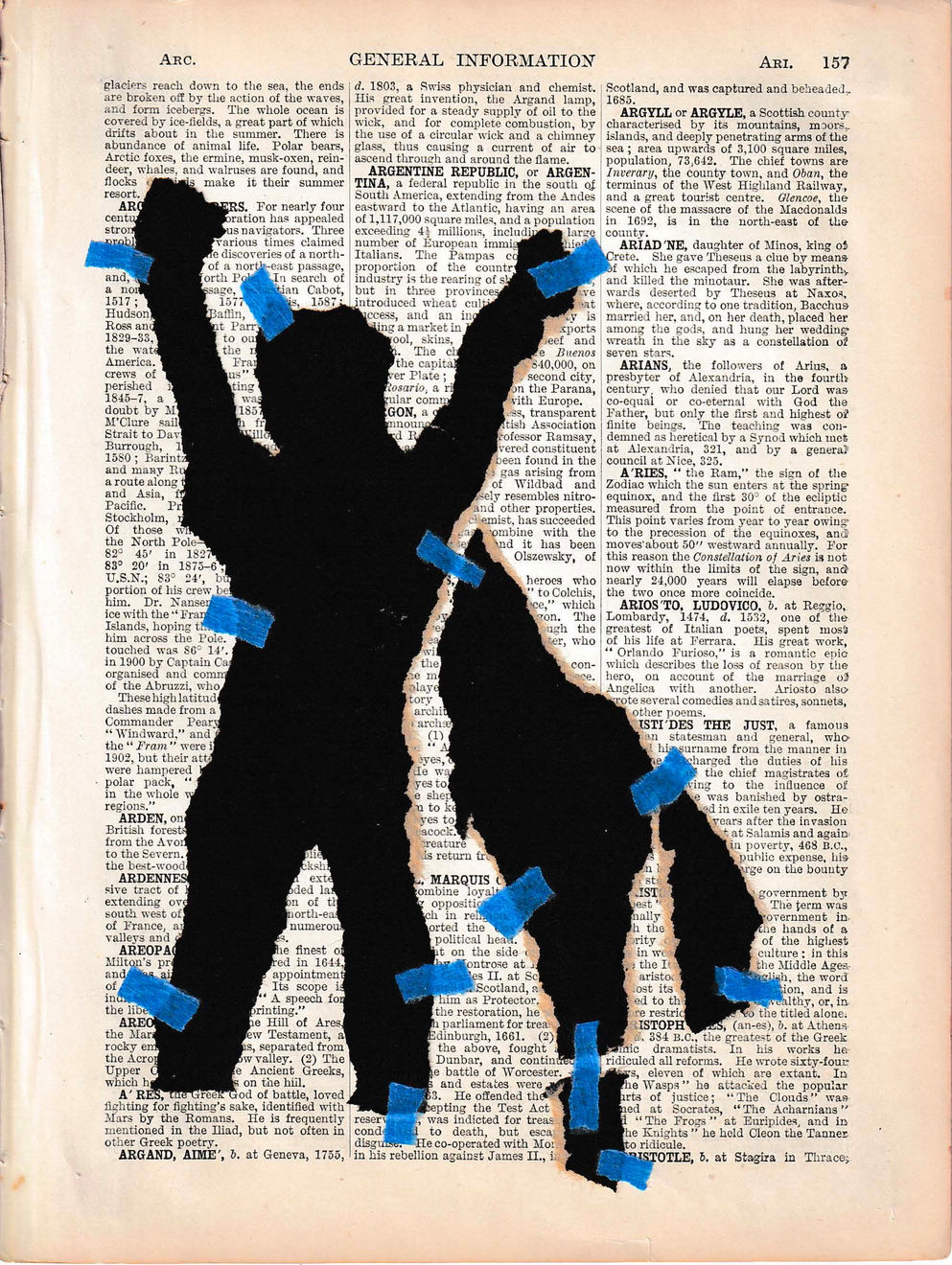 Assoukrou Aké, Du tumulte du monde au silence du papier #6, 2021