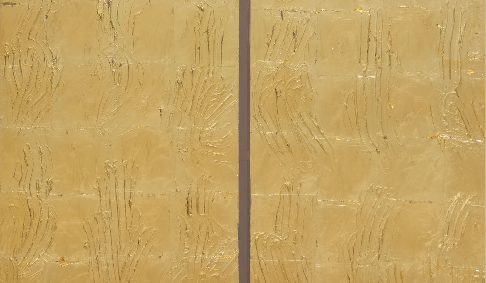 Erica Mahinay, Gilded (Dividing Time), 2019