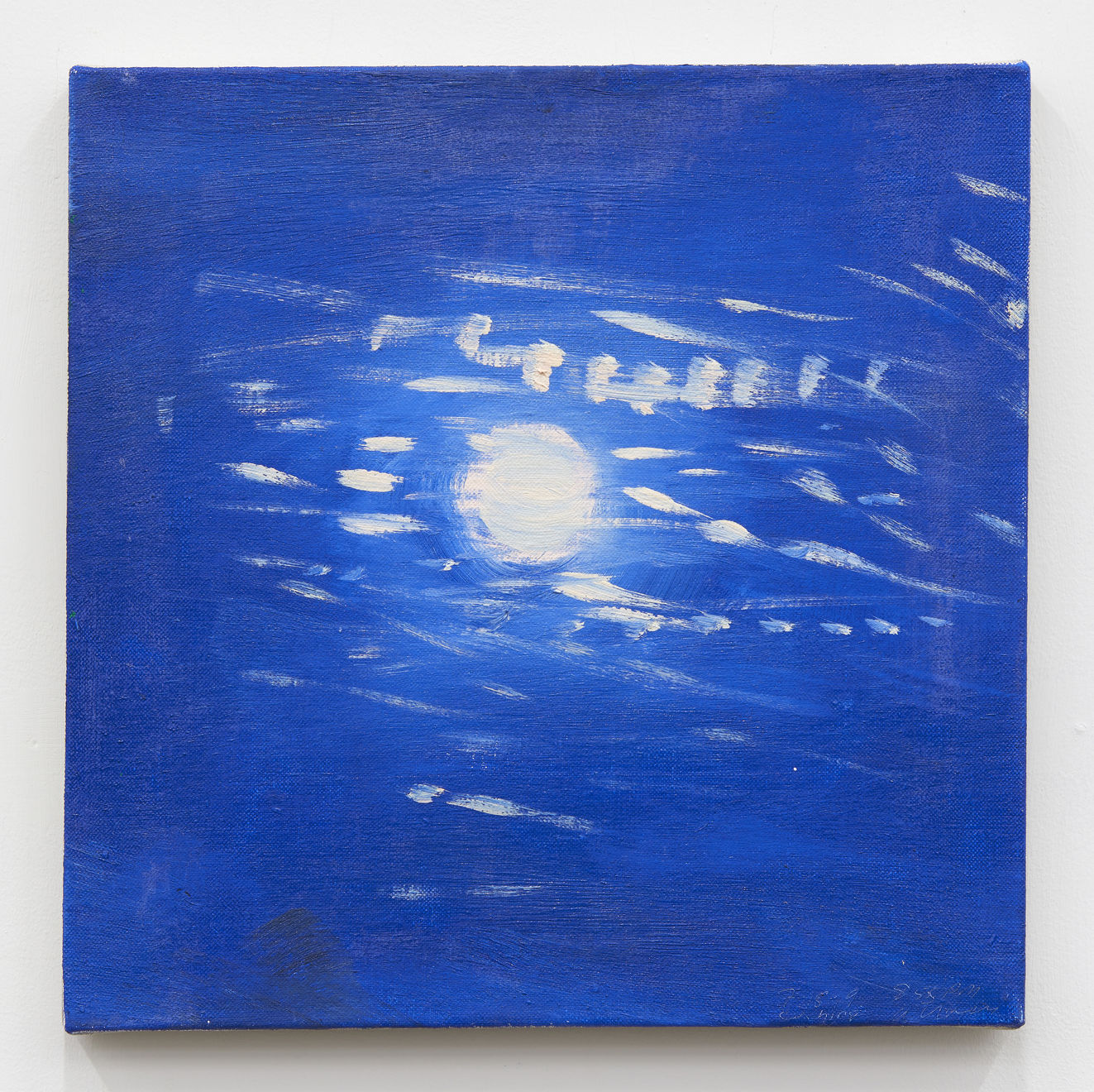 Ann Craven, Moon (Full Moon, Cushing, 7-16-19, 8:55PM), 2019, 2019