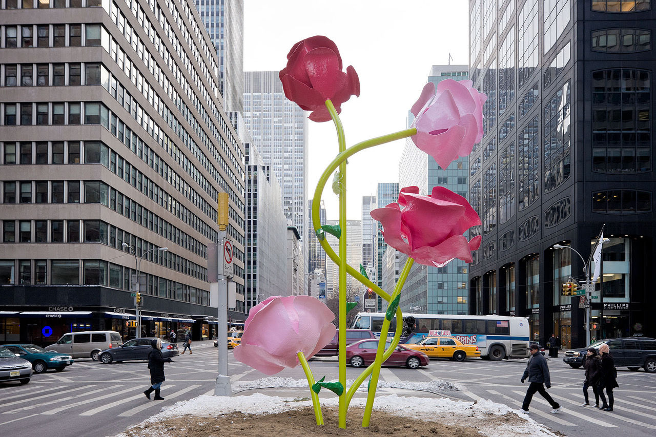 Will Ryman, The Roses on Park Avenue, 2010