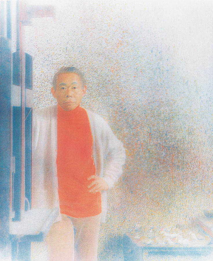 Claude Ferrand, Portrait Zao Wou Ki, 1976