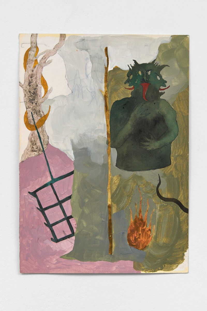 Ella Walker, Flaming Demon, 2019