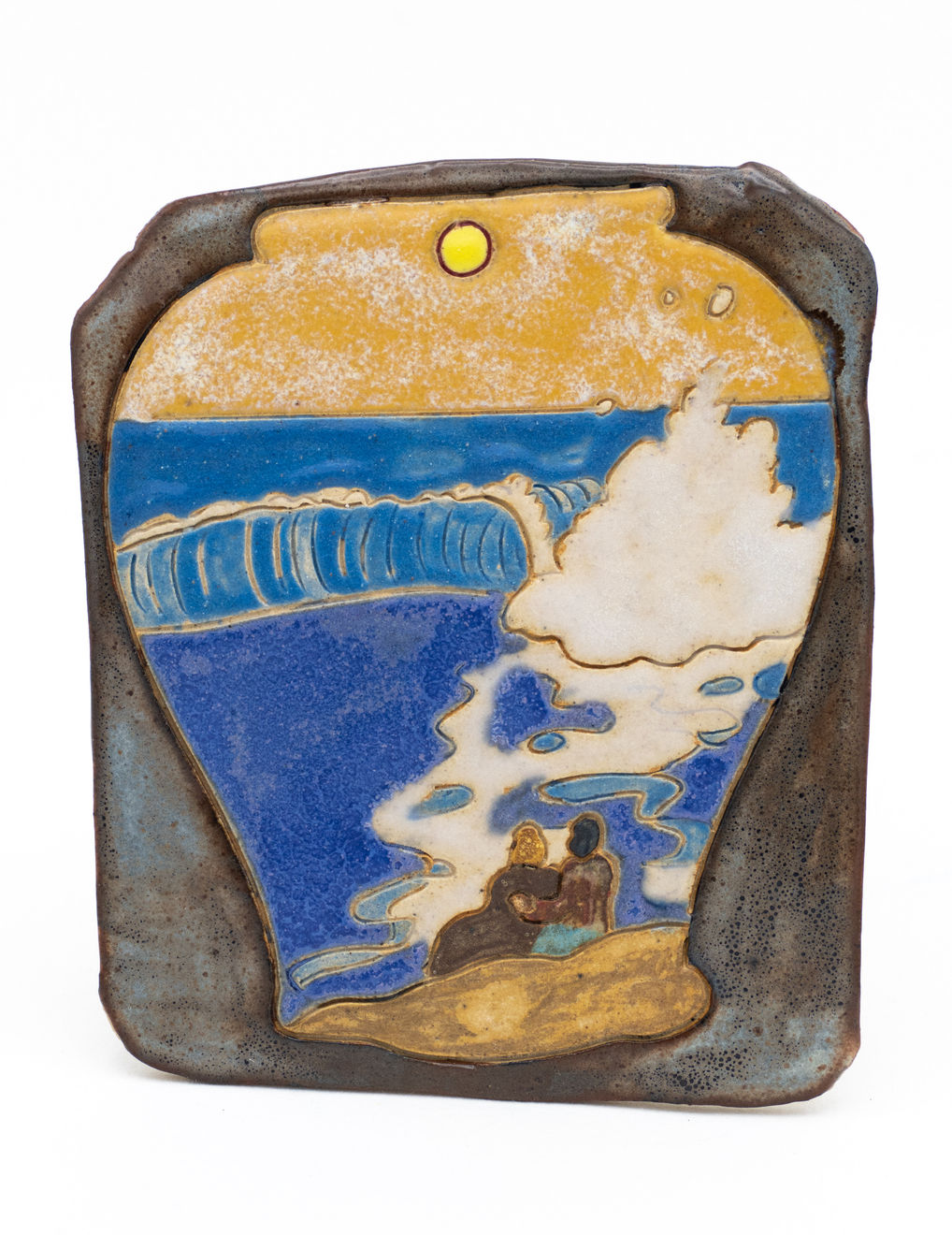 Kevin McNamee-Tweed, Wave Watchers (Vase), 2022