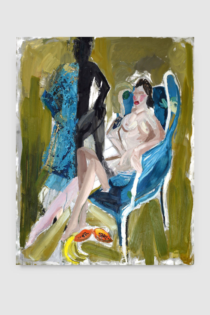 Alida Cervantes, Plantano y papaya, 2020