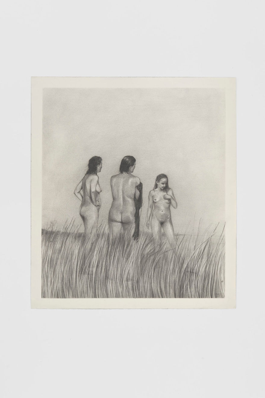 Frances Waite, dipping a toe, 2020