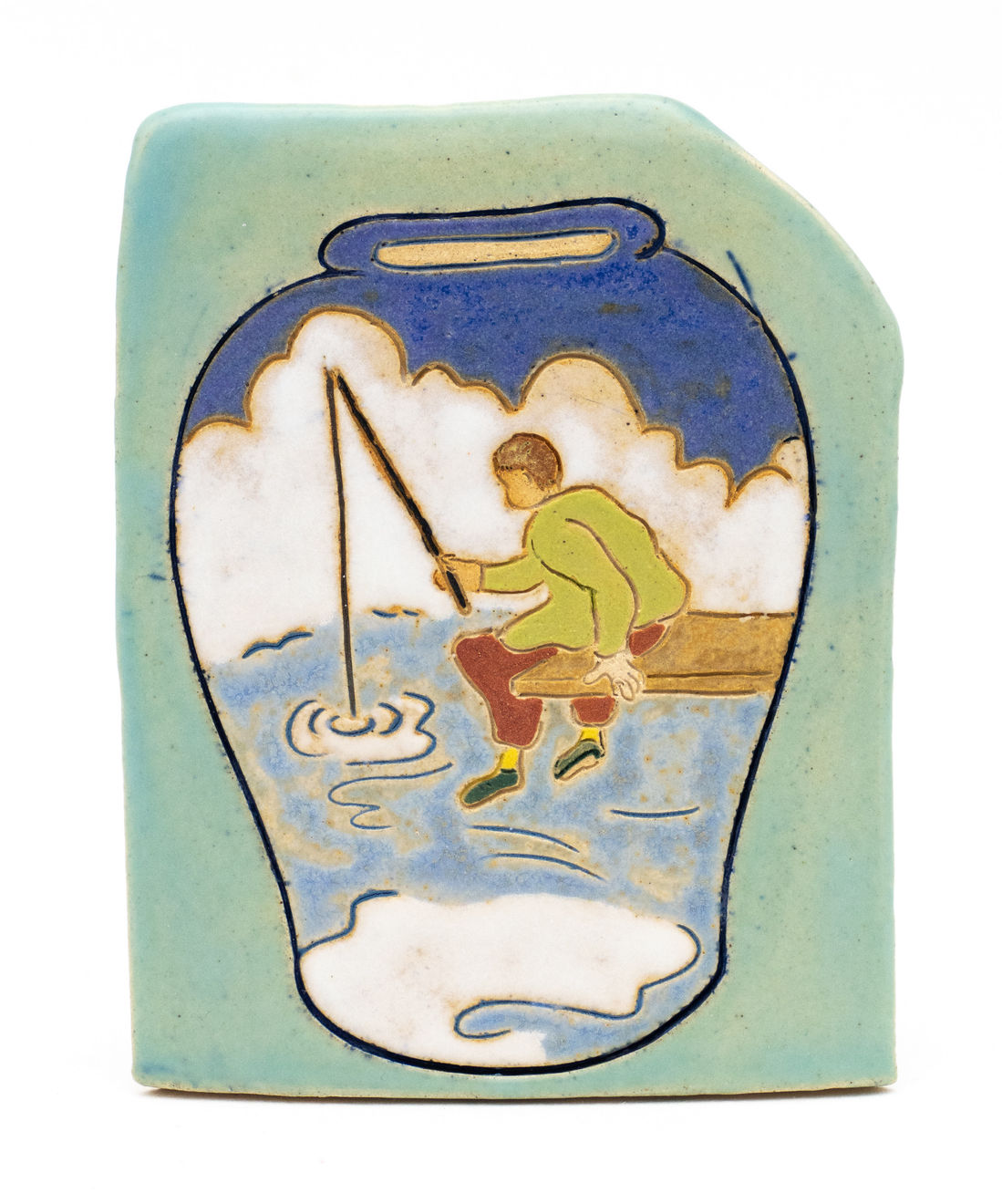 Kevin McNamee-Tweed, Fishing Vase, 2022