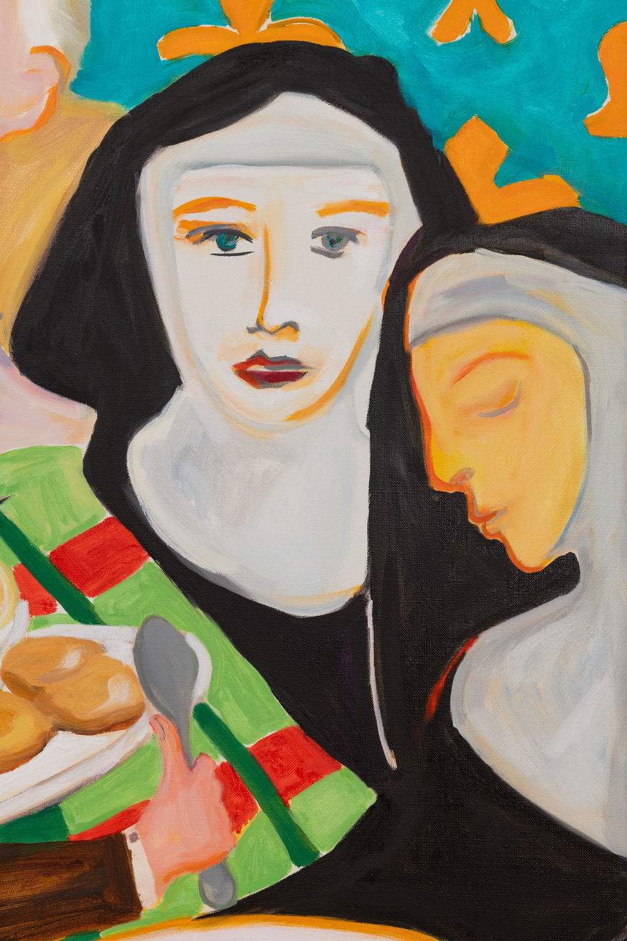 Maureen O'Leary, Family at Seven Fishes, Rome, 2023-24