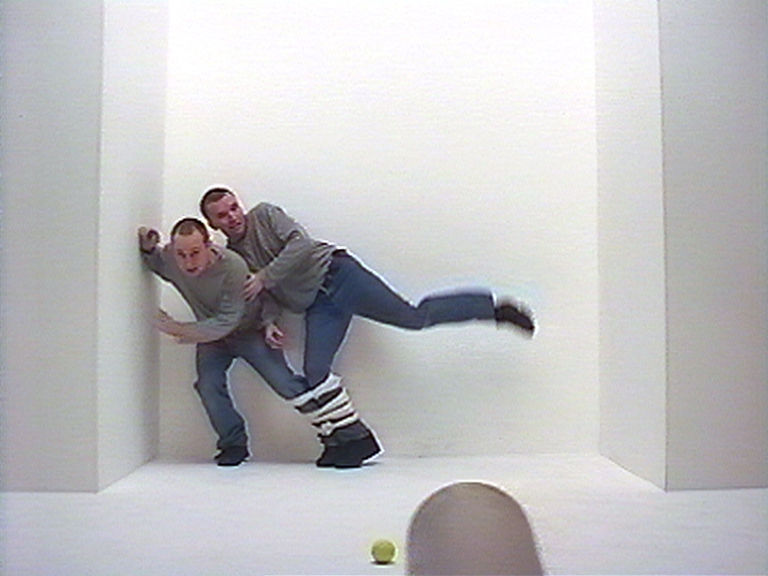 John Wood and Paul Harrison, 3-Legged, 1997