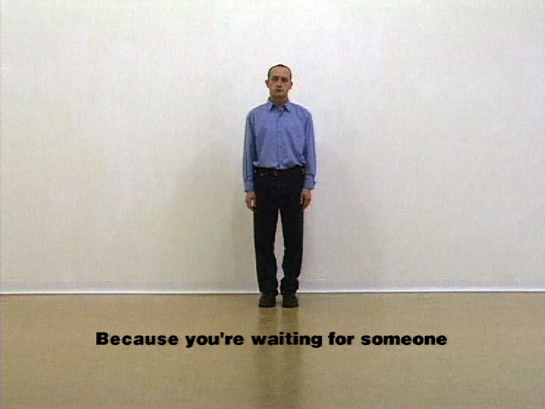 John Wood and Paul Harrison, 12 Reasons to Stand Somewhere, 1998