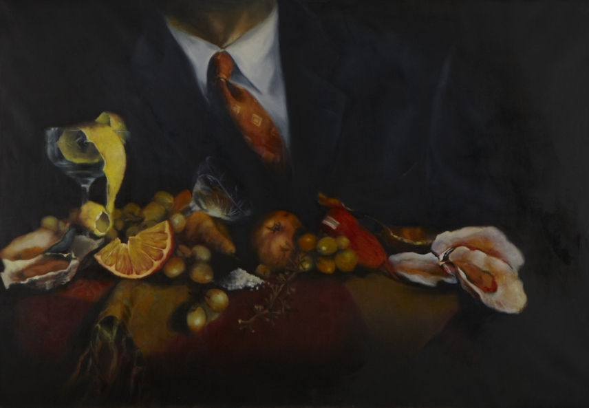 Melanie Baker, Feast at the Economic Planner's, 2011