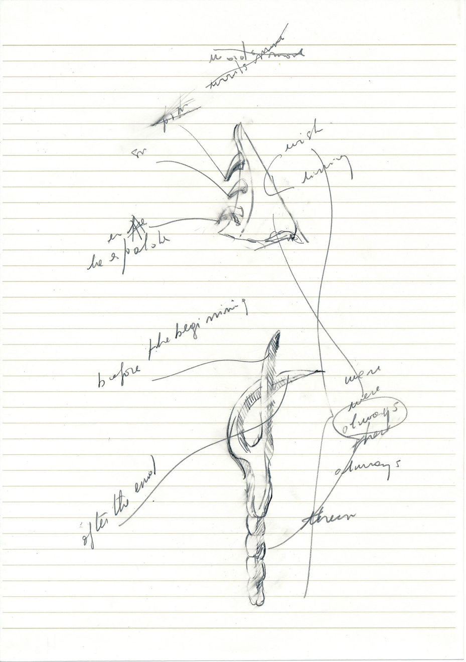 Jorge Tacla, C4 dibujo 3, 2011-2014