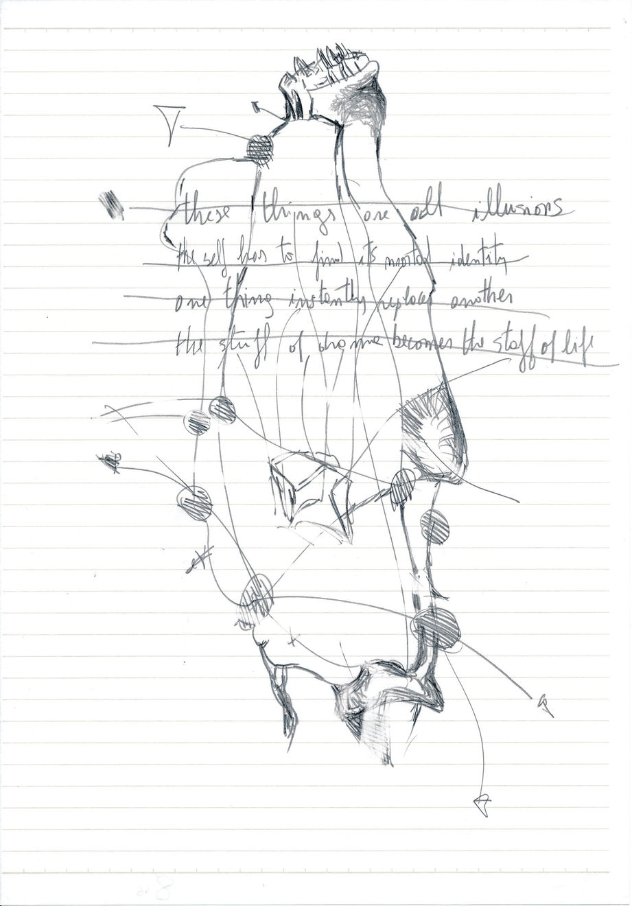 Jorge Tacla, C8 dibujo 15, 2011-2014