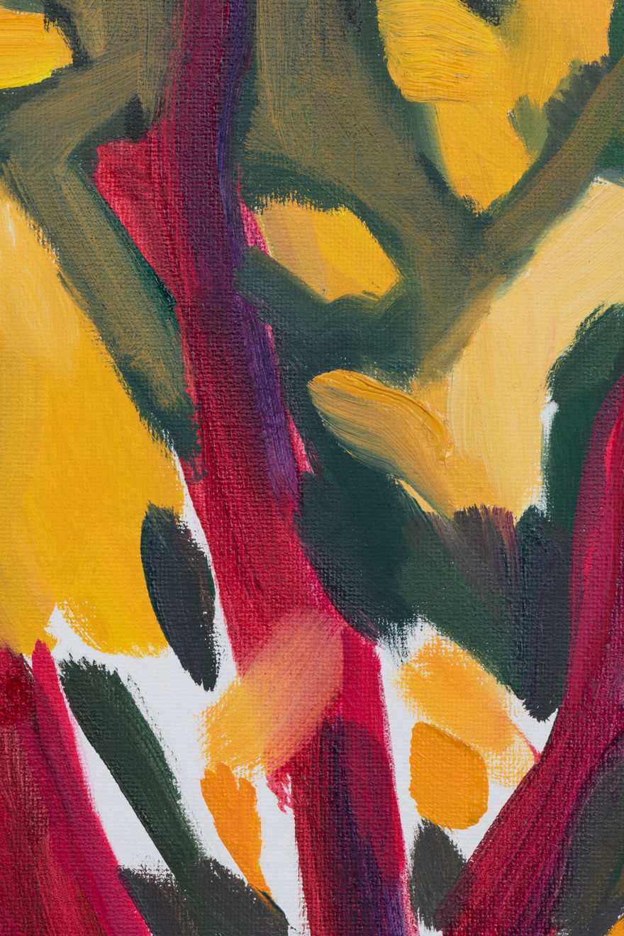 Maureen O'Leary, Plane Trees, 2022