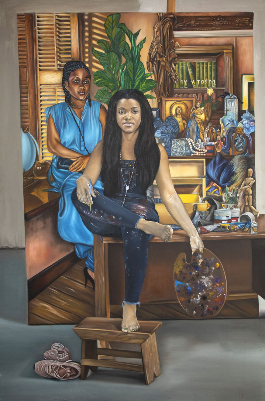 Afia Prempeh, Self Portrait, 2021