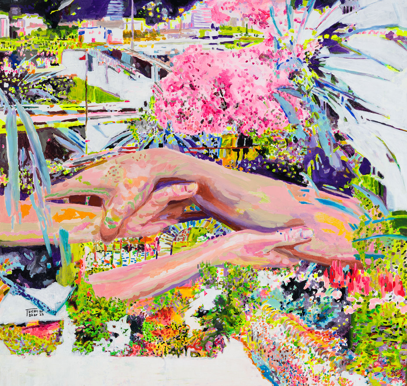 Tarlan Tabar, Like the Fields Holding on to their Crops, 2023