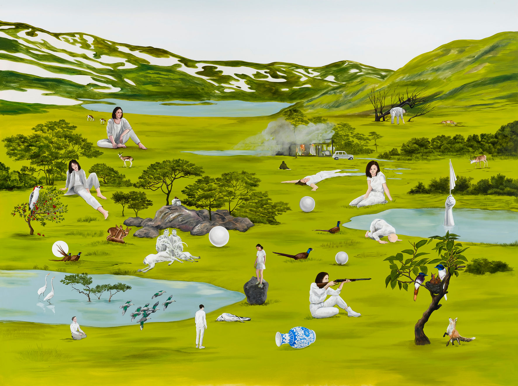 Mahsa Tehrani, Hunting Ground, 2021