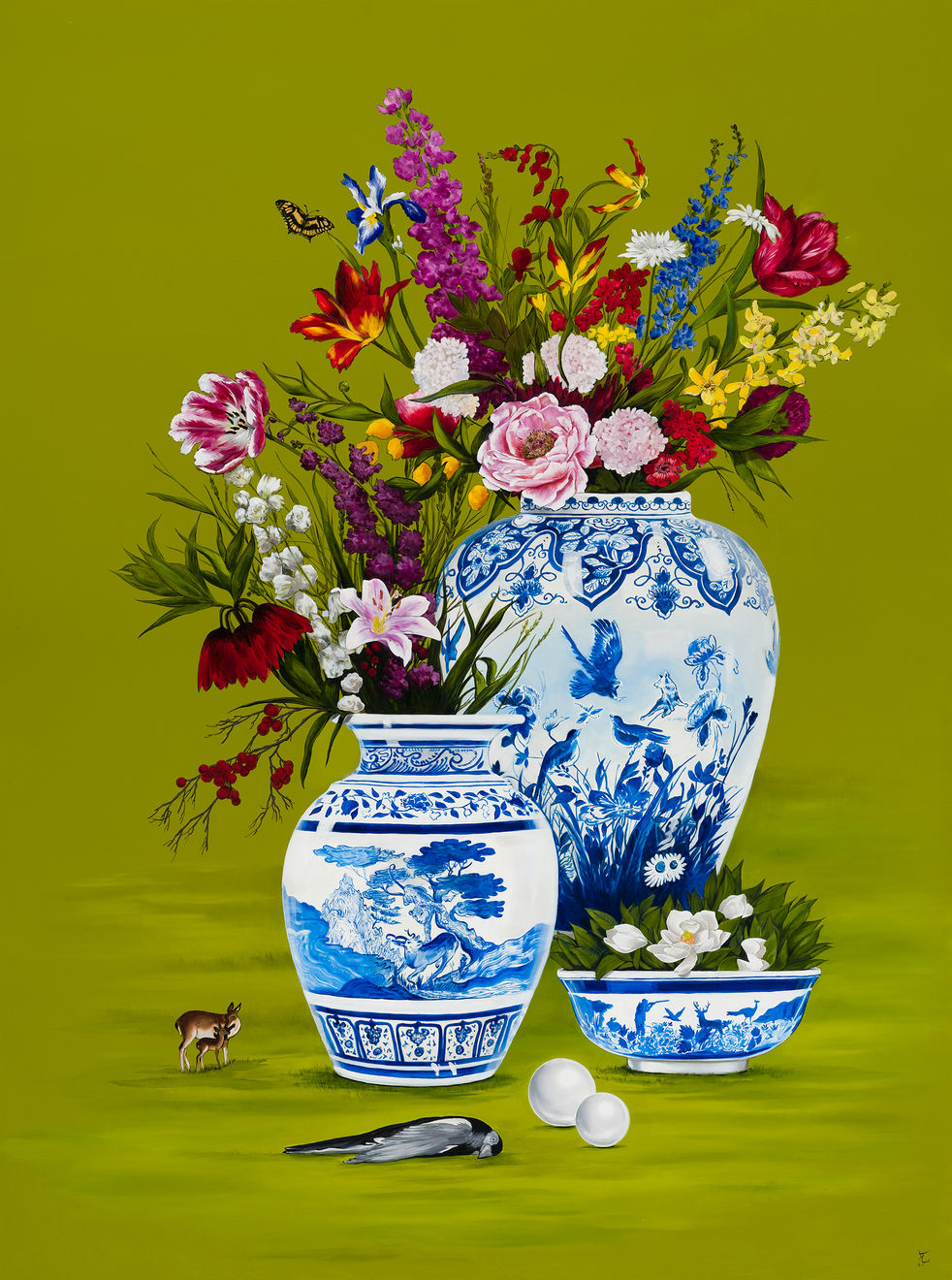 Mahsa Tehrani, “Untitled” from the “The hunting ground” series, 2022