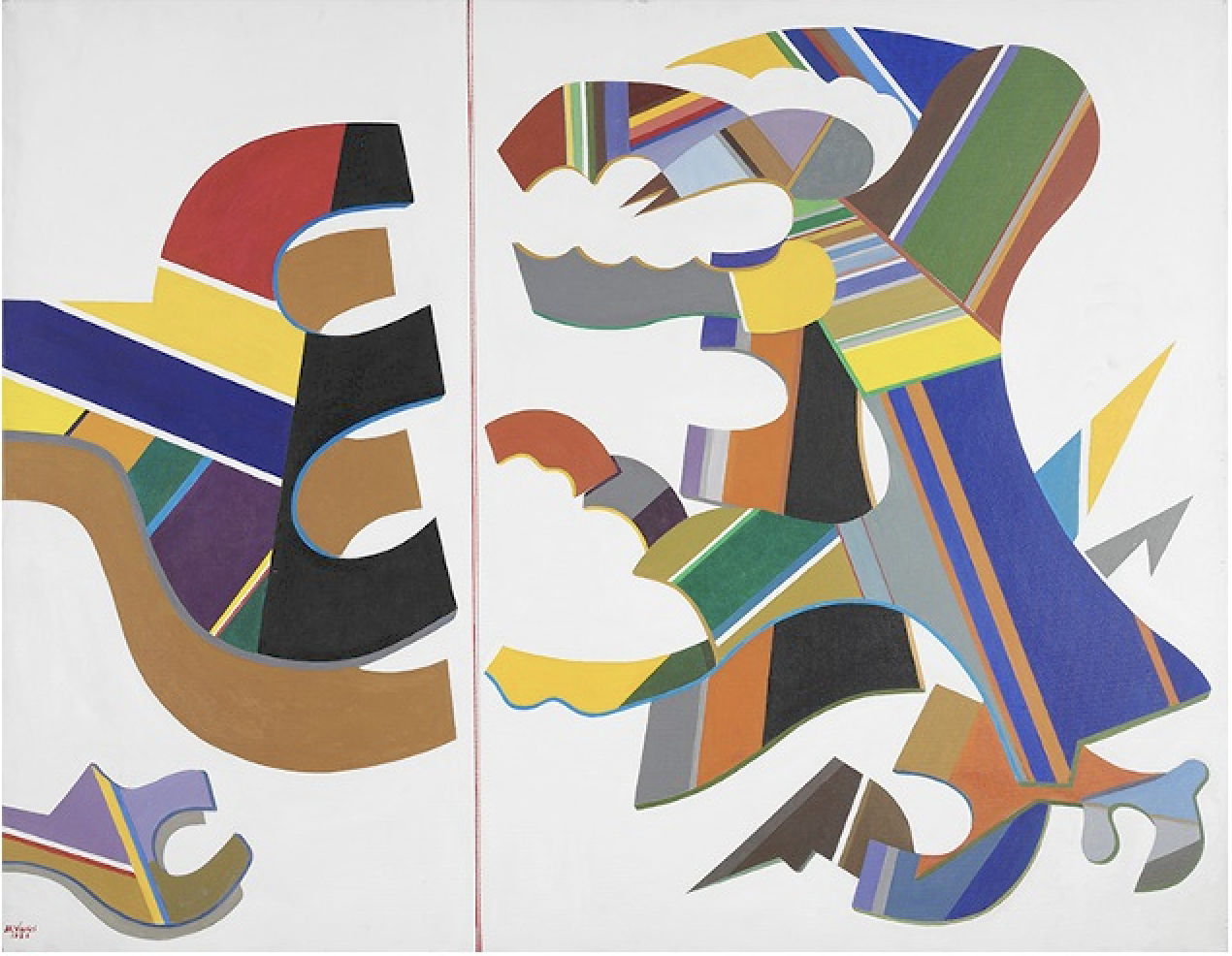 Mohsen Vaziri Moghaddam, Untitled from "Fear & Flight" Series, 1986