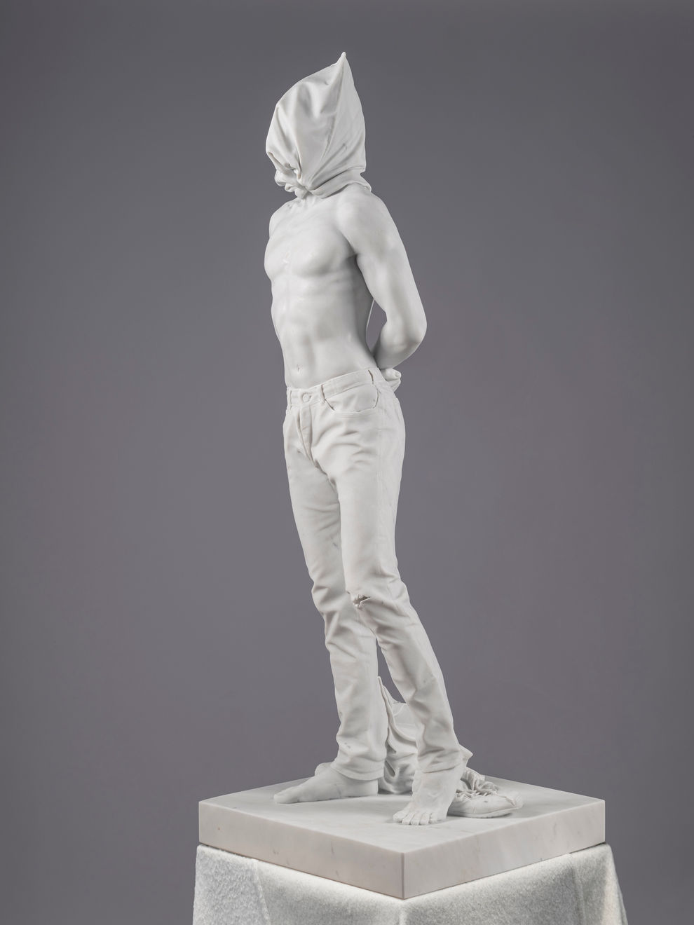 Reza Aramesh, Action 219, Site of the Fall: Study of the Renaissance Garden, 2022