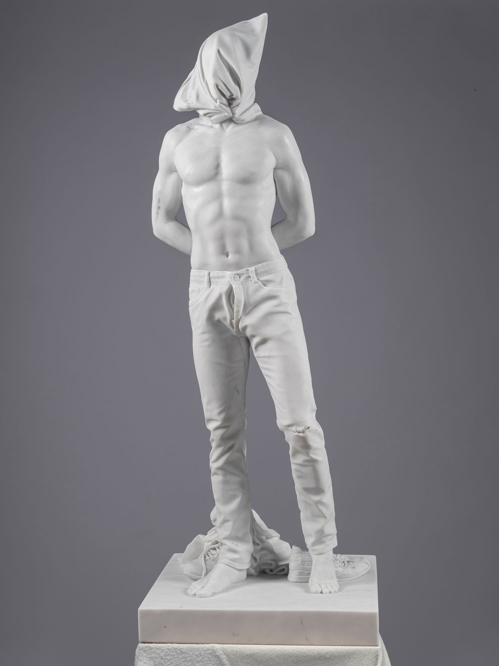 Reza Aramesh, Action 219, Site of the Fall: Study of the Renaissance Garden, 2022