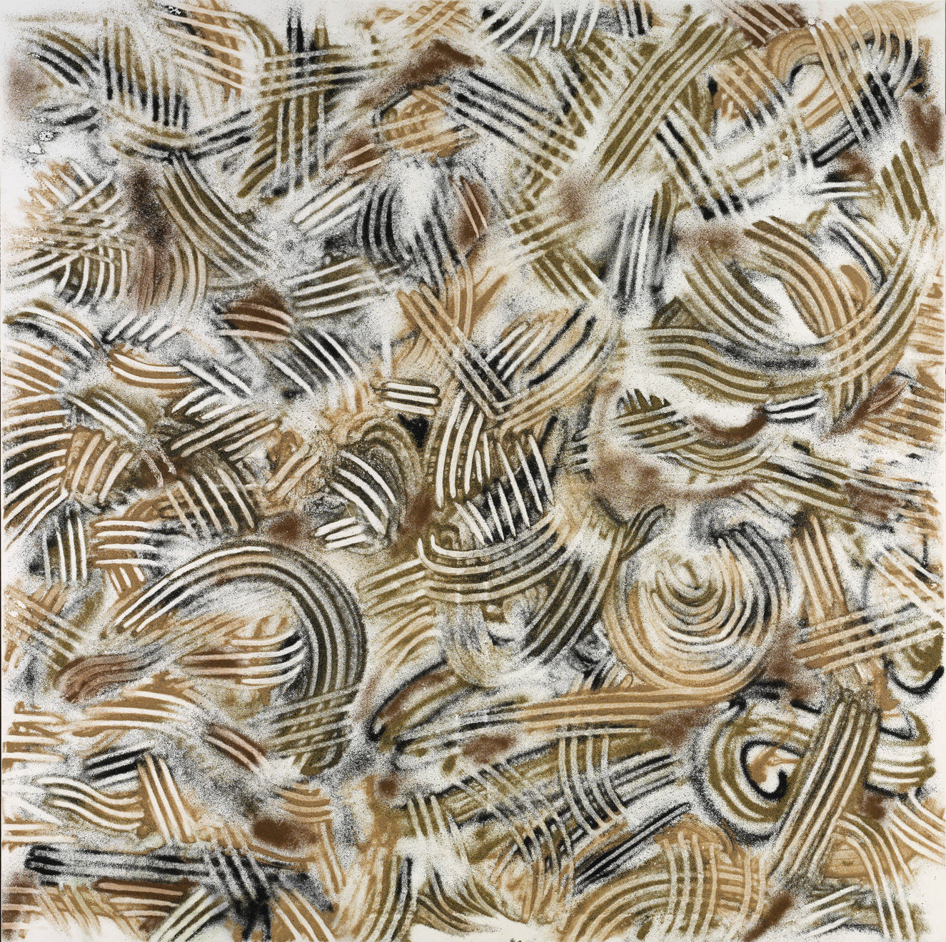 Mohsen Vaziri Moghaddam, Untitled from the “Sand Composition” series , 2017